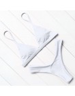 Marka OMKAGI stroje kąpielowe kobiety strój kąpielowy Sexy Push Up mikro Bikini Set pływanie strój kąpielowy kostiumy kąpielowe 