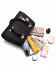 Nowe markowe damskie ozdoby sprzętowe jednolite torby na ramię torebka wysokiej jakości kopertówka damska Casual Crossbody torby