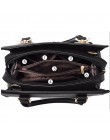 Nowe markowe damskie ozdoby sprzętowe jednolite torby na ramię torebka wysokiej jakości kopertówka damska Casual Crossbody torby