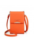 Moda Mini damskie torebki na ramię kobiece etui na telefon kobiety torba marka projektant mała torebka crossbody damski portfel 