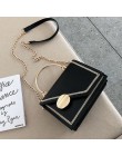 Zielona Matcha PU skórzany łańcuszek Design Crossbody torby damskie mała torebka z łańcuszkiem mała torebka torebka damska proje