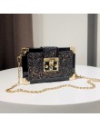 Fashion Box damskie torby na ramię nity moda kobiety Messenger torby małe kwadratowe torebki damskie 2019 nowe kobiece pakiety n