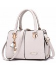 Nowe markowe damskie ozdoby sprzętowe jednolite torby na ramię torebka wysokiej jakości kopertówka damska Casual Crossbody torby