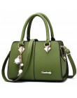 Nowe markowe damskie ozdoby sprzętowe jednolite torby na ramię torebka wysokiej jakości kopertówka damska Casual Crossbody torby