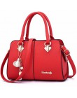 Nowe markowe damskie ozdoby sprzętowe jednolite torby na ramię torebka wysokiej jakości kopertówka damska Casual Crossbody torby
