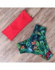 RUUHEE bandażowy strój kąpielowy Bikini kobiety strój kąpielowy Bikini wysokie w talii 2019 strój kąpielowy Push Up Maillot De B
