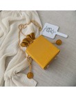 Fashion Box damskie torby na ramię nity moda kobiety Messenger torby małe kwadratowe torebki damskie 2019 nowe kobiece pakiety n