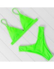 Marka OMKAGI stroje kąpielowe kobiety strój kąpielowy Sexy Push Up mikro Bikini Set pływanie strój kąpielowy kostiumy kąpielowe 