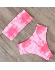 RUUHEE bandażowy strój kąpielowy Bikini kobiety strój kąpielowy Bikini wysokie w talii 2019 strój kąpielowy Push Up Maillot De B