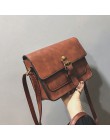 JIAMEN New Vintage Women Flap Fashion Casual skórzane torby na ramię Lady torba Crossbody kurierska elegancka kopertowa torebka 