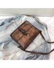 JIAMEN New Vintage Women Flap Fashion Casual skórzane torby na ramię Lady torba Crossbody kurierska elegancka kopertowa torebka 