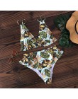 2020 Sexy brazylijskie Bikini kobiety strój kąpielowy wyściełane stroje kąpielowe Halter Bikini Set odzież plażowa Push Up strój