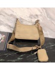 Torebki damskie Crossbody przyczynowe luksusowe torebki damskie torebki projektant z Mini kieszeń luksusowa marka torebka damska