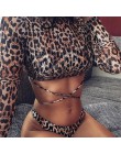 Nadruk węża bikini Push up strój kąpielowy kobiet strój kąpielowy String stringi brazylijskie bikini 2020 strój kąpielowy z wyso