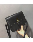 JIAMEN New Vintage Women Flap Fashion Casual skórzane torby na ramię Lady torba Crossbody kurierska elegancka kopertowa torebka 