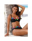 TYAKKVE Sexy 2019 Bikini Set stroje kąpielowe kobiety drukuj strój kąpielowy Push Up kropki Bikini Plus rozmiar BathingSuit kost