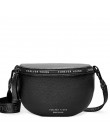 Oryginalne skórzane torby Crossbody kobiety znane marki kobieca torba na ramię moda szeroki pasek na ramię miękka mała torebka d