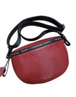 Oryginalne skórzane torby Crossbody kobiety znane marki kobieca torba na ramię moda szeroki pasek na ramię miękka mała torebka d