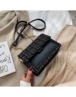 Bawełniane i lniane torebki Crossbody dla kobiet 2020 zimowe torby na ramię kobiece mini-łańcuch torebki i portmonetki