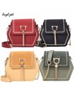 Longlight kobieta modne Shoulderbag Pu/matowe poliester luksusowe skórzane torebki marki Crossbody torby dla kobiet 2020
