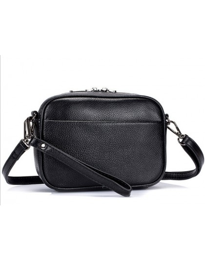 Projektant kobieta skórzana torebka mała luksusowa torba na ramię crossbody moda messenger torby kobiety czarne prawdziwa skóry 