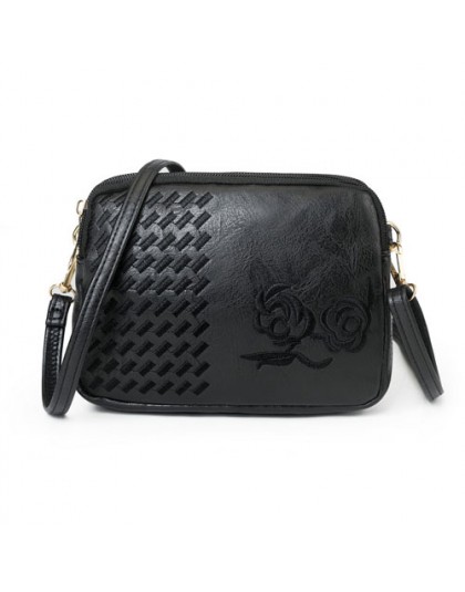 REPRCLA nowe trzy przegródki torebki Crossbody dla kobiet moda mała na ramię torba hafty damskie torebki torebka od projektanta