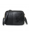REPRCLA nowe trzy przegródki torebki Crossbody dla kobiet moda mała na ramię torba hafty damskie torebki torebka od projektanta