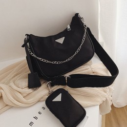 Kobiety Crossbody torba moda na co dzień projektant bagietki mini na ramię torba torebka nylonowa kobiet dla torba na ramię