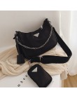 Kobiety Crossbody torba moda na co dzień projektant bagietki mini na ramię torba torebka nylonowa kobiet dla torba na ramię