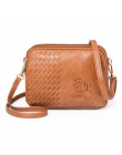 REPRCLA nowe trzy przegródki torebki Crossbody dla kobiet moda mała na ramię torba hafty damskie torebki torebka od projektanta