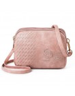 REPRCLA nowe trzy przegródki torebki Crossbody dla kobiet moda mała na ramię torba hafty damskie torebki torebka od projektanta