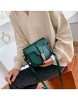 Moda Crossbody torba dla kobiet torba siodło PU skórzane torby listonoszki półokrągłe torebki francuska torba niszowa
