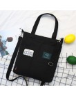 Moda Messenger torby dla kobiet 2020 Brand New kobiety Patch Letters płócienne torebki studentki szkoła Casual torby na ramię