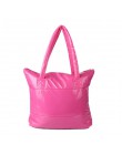 Właśnie dla ciebie!!! New Arrival moda kobiety torba pani przestrzeń solidna Bale torebka na ramię piórko bawełniana torba na ra
