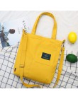 Moda Messenger torby dla kobiet 2020 Brand New kobiety Patch Letters płócienne torebki studentki szkoła Casual torby na ramię