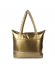 Właśnie dla ciebie!!! New Arrival moda kobiety torba pani przestrzeń solidna Bale torebka na ramię piórko bawełniana torba na ra