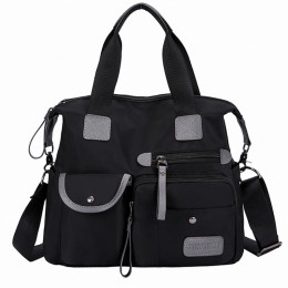 LITTHING Outdoor Women torebka damska moda wodoodporna Oxford Tote Bag Casual nylonowa torba na ramię duża pojemność płócienna t