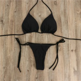Sexy kobiety Bikini brazylijski strój kąpielowy Push-up biustonosz Bikini zestaw dwuczęściowy strój kąpielowy stroje kąpielowe s