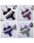 TYAKKVE Sexy 2019 Bikini Set stroje kąpielowe kobiety drukuj strój kąpielowy Push Up kropki Bikini Plus rozmiar BathingSuit kost