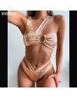 INGAGA wysokiej talii Bikini 2020 Push Up strój kąpielowy Leopard stroje kąpielowe kobiety brazylijski Bikini Set Biquini Sexy s