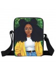 Afro Lady dziewczyna torba na ramię afryki piękna księżniczka mała torba na ramię brązowy kobiet torebki mini skrzynki nastolate