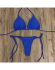Sexy kobiety Bikini brazylijski strój kąpielowy Push-up biustonosz Bikini zestaw dwuczęściowy strój kąpielowy stroje kąpielowe s