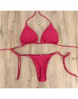 Sexy kobiety Bikini brazylijski strój kąpielowy Push-up biustonosz Bikini zestaw dwuczęściowy strój kąpielowy stroje kąpielowe s