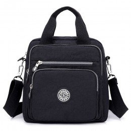 Kobiety Messenger torby lekka torba podróżna wodoodporne nylonowe podwójne torby na ramię Casual Quality Crossbody torba Lady Fl