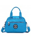 Moda damska wodoodporne torby nylonowe Messenger kobiece torby na ramię dziewczyny torebki Crossbody tornister