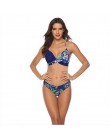 Dwuczęściowy strój kąpielowy dla kobiet bikini na wakacje we wzory klasyczny wygodny modny seksowny