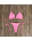 Sexy kobiety Bikini brazylijski strój kąpielowy Push-up biustonosz Bikini zestaw dwuczęściowy strój kąpielowy stroje kąpielowe s