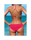 Dwuczęściowy strój kąpielowy dla kobiet bikini na wakacje we wzory klasyczny wygodny modny seksowny