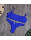 Lefeel stałe Bikini Set kobiety Sexy brazylijski strój kąpielowy Bikini lato zakrętka tubki stroje kąpielowe niskiej talii strój