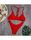 Kobiety stałe Bikini Set Sexy Micro bandażowy strój kąpielowy niskiej talii strój kąpielowy wysokie cięcie strój kąpielowy nowy 